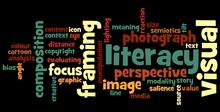 wordle of visual literacy