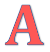 letter 'a'